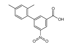 3-(2,4-dimethylphenyl)-5-nitrobenzoic acid结构式
