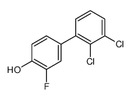 4-(2,3-dichlorophenyl)-2-fluorophenol Structure