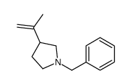 1-benzyl-3-prop-1-en-2-ylpyrrolidine Structure