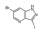 6-Bromo-3-iodo-1H-pyrazolo[4,3-b]pyridine structure