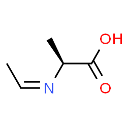 L-Alanine, N-ethylidene- (9CI) structure