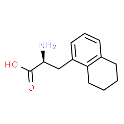 (2S)-amino-3-(5,6,7,8-tetrahydronaphthalen-1-yl)propanoic ac Structure