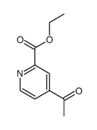 Ethyl 4-acetylpicolinate结构式