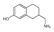 7-(aminomethyl)-5,6,7,8-tetrahydronaphthalen-2-ol Structure