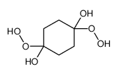 1,4-dihydroperoxycyclohexane-1,4-diol Structure