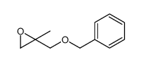 (2R)-2-methyl-2-(phenylmethoxymethyl)oxirane结构式
