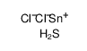 chloro-[chloro(dimethyl)stannyl]sulfanyl-dimethylstannane Structure