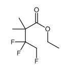 ethyl 3,3,4-trifluoro-2,2-dimethylbutanoate结构式