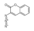 3-azidochromen-2-one Structure