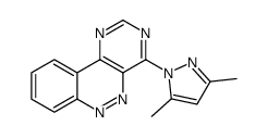 4-(3,5-dimethylpyrazol-1-yl)pyrimido[5,4-c]cinnoline Structure