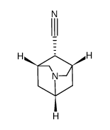 2,6-Methano-1H-pyrrolizine-8-carbonitrile,hexahydro-,stereoisomer(9CI)结构式