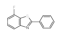 Benzothiazole,7-fluoro-2-phenyl-结构式