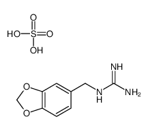 N-BENZO[1,3]DIOXOL-5-YLMETHYL-GUANIDINE结构式