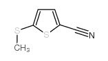 5-(甲基硫代)噻吩-2-甲腈结构式