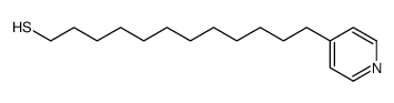 12-pyridin-4-yldodecane-1-thiol结构式