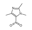 1,2,4-trimethyl-5-nitroimidazole结构式