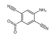 2-amino-5-nitrobenzene-1,4-dicarbonitrile Structure