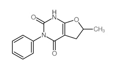 8-methyl-4-phenyl-9-oxa-2,4-diazabicyclo[4.3.0]non-10-ene-3,5-dione结构式