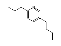 5-butyl-2-propyl-pyridine Structure