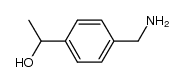 1-(4-(氨基甲基)苯基)乙醇结构式