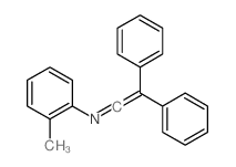 N-(2-methylphenyl)-2,2-diphenyl-ethenimine Structure