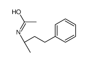 N-[(2R)-4-phenylbutan-2-yl]acetamide结构式