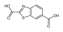 2,6-Benzothiazoledicarboxylicacid(8CI)结构式