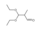 3,3-diethoxy-2-methyl-propionaldehyde Structure