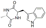 Cyclo(L-Ala-D-Trp-) structure