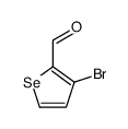 3-bromoselenophene-2-carbaldehyde结构式