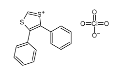 4,5-diphenyl-1,3-dithiol-1-ium,perchlorate结构式