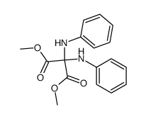 dimethyl di(phenylamino)malonate结构式