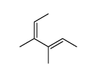 (2E,4Z)-3,4-Dimethyl-2,4-hexadiene结构式