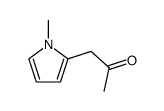 2-Propanone, 1-(1-methyl-1H-pyrrol-2-yl)- (9CI)结构式