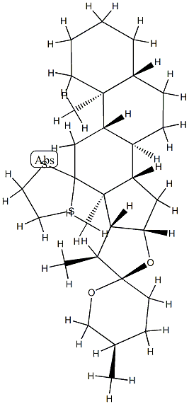 (25R)-12,12-Ethylenedithio-5α-spirostane picture