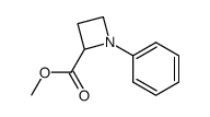 methyl N-phenylazetidine-2-carboxylate结构式