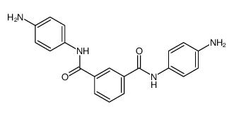 1-N,3-N-bis(4-aminophenyl)benzene-1,3-dicarboxamide Structure
