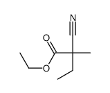 ethyl 2-cyano-2-methylbutanoate Structure