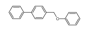 4-phenylbenzyl phenyl ether Structure