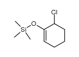 ((6-chlorocyclohex-1-en-1-yl)oxy)trimethylsilane结构式