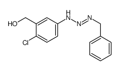 [5-(2-benzyliminohydrazinyl)-2-chlorophenyl]methanol结构式