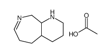 2,3,4,4a,5,6,9,9a-octahydro-1H-pyrido[2,3-c]azepine,acetic acid Structure