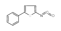 5-PHENYL-2-THIENYL ISOCYANATE structure