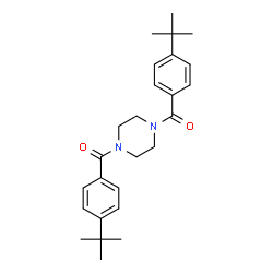 piperazine-1,4-diylbis((4-(tert-butyl)phenyl)methanone) picture