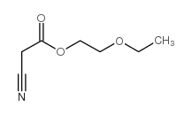 2-Ethoxyethyl cyanoacetate Structure