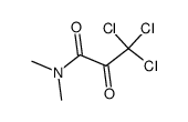 N,N-dimethyl-3,3,3-trichloropyruvamide结构式