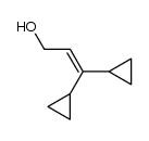 3,3-dicyclopropylprop-2-en-1-ol Structure