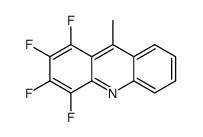 1,2,3,4-tetrafluoro-9-methylacridine Structure