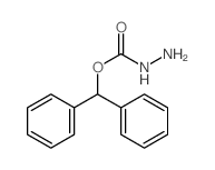 Carbazic acid, diphenylmethyl ester (8CI)结构式