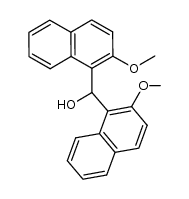 bis(2-methoxynaphth-1-yl)methanol Structure